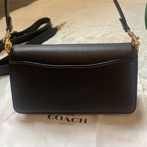 coach tabby shoulder bag 26 in brass/black color - Picture 5 of 5